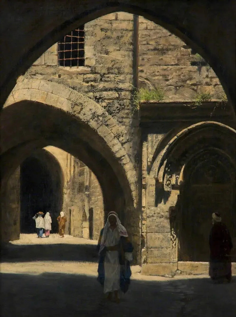 Une rue de Jérusalem de John Collier