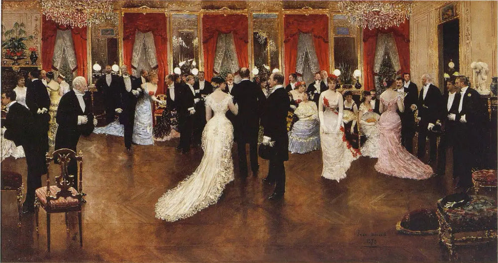 Une soirée - Jean Béraud image 1 copie de tableau peinte à la main