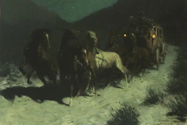 Une souillure dans le vent - Frederic Remington