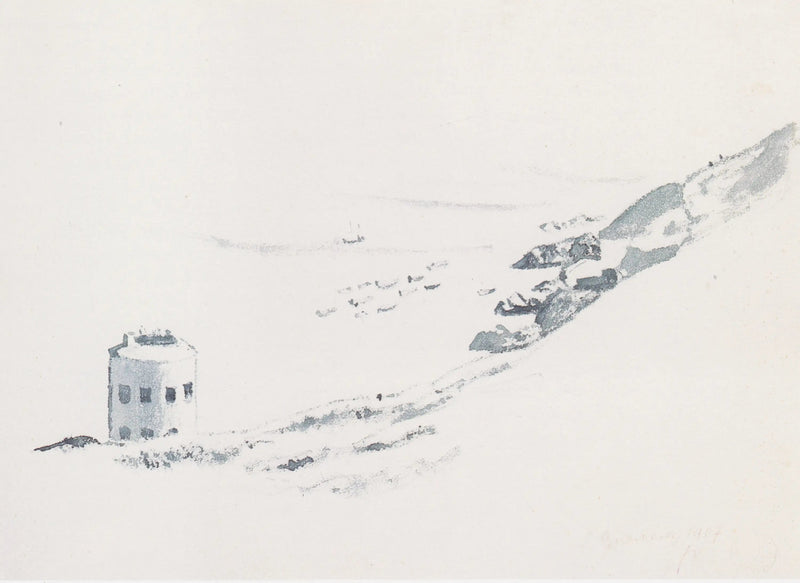 Une tournée Martello à Guernesey - Félix Vallotton