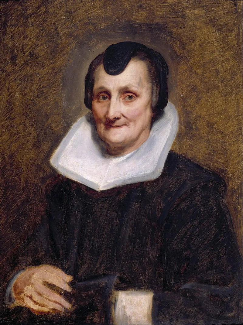 Une vieille femme - Antoine van Dyck