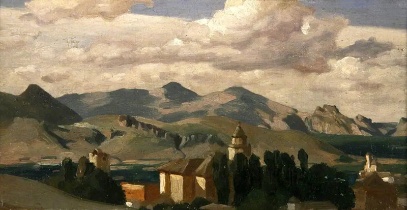 Une vue espagnole - Frederic Leighton