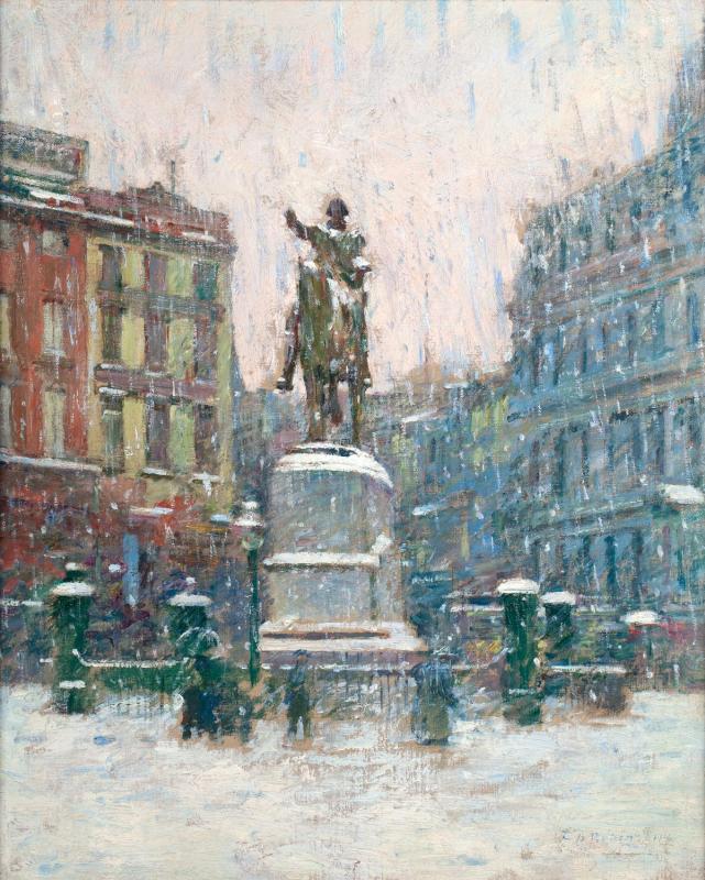 Union Square - Theodore Robinson