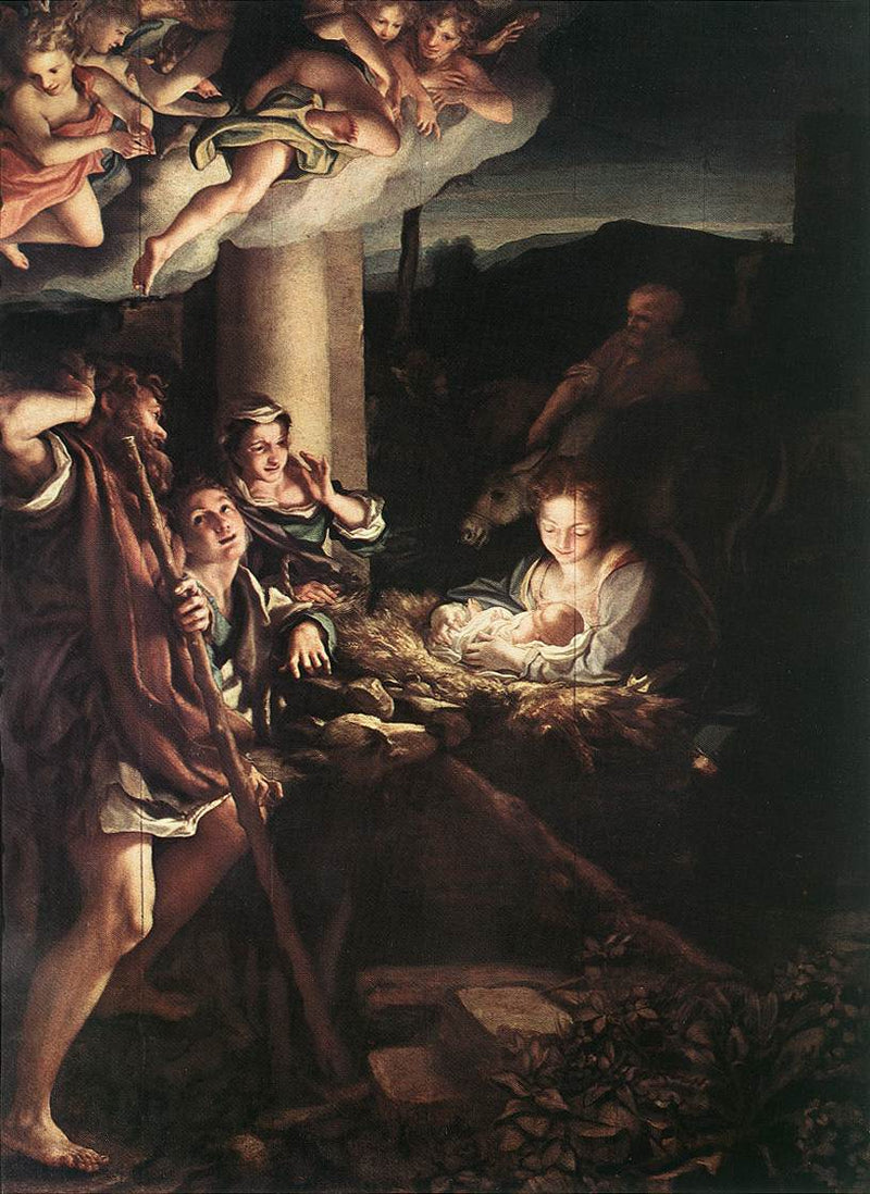 L’Adoration des bergers, dite La Nuit - Corrège