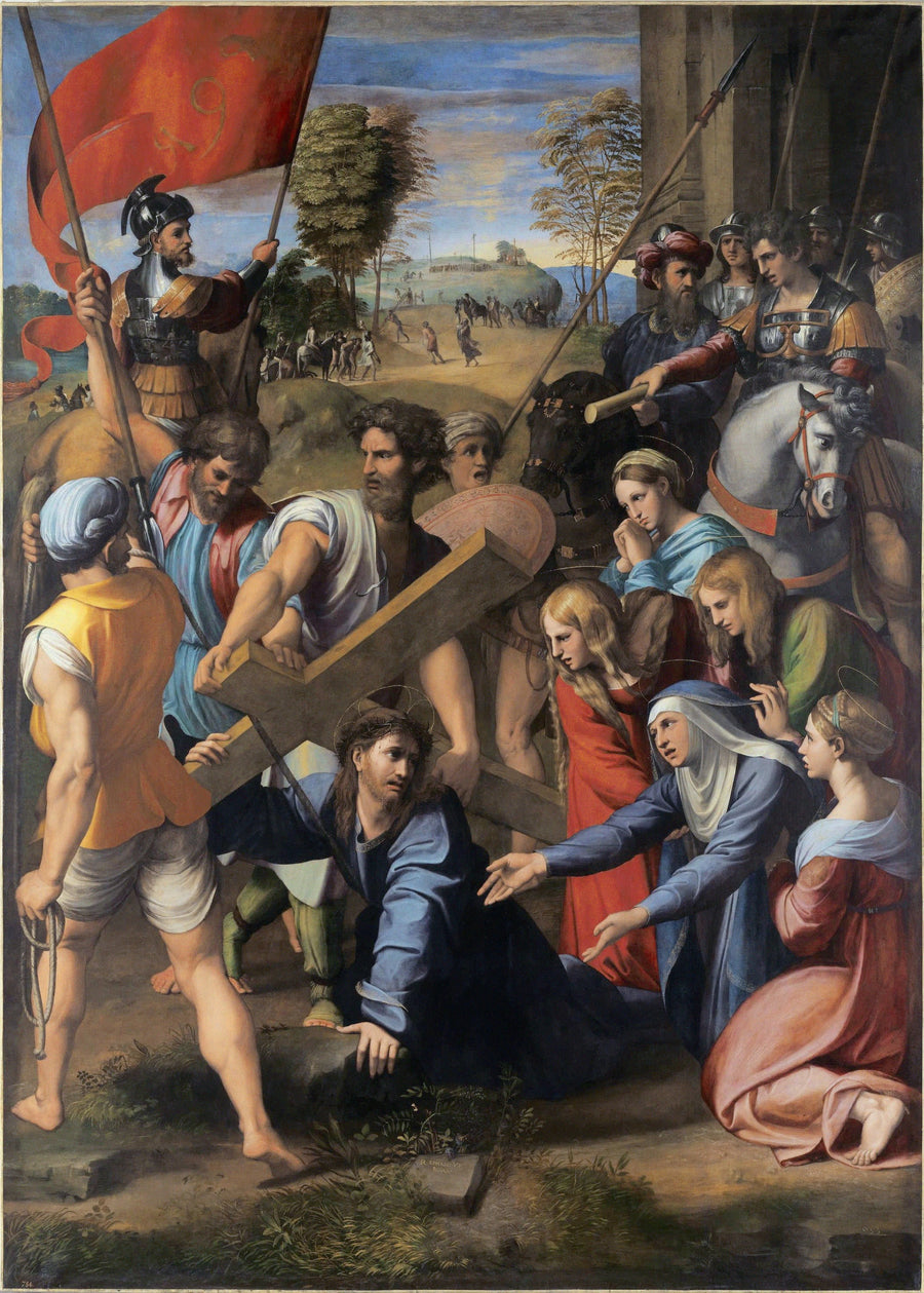 Le Christ tombant sur le chemin du Calvaire - Raphaël