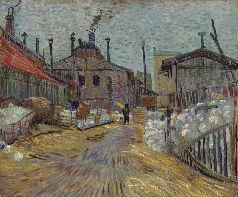 L’Usine d’Asnières, F318 – Vincent van Gogh