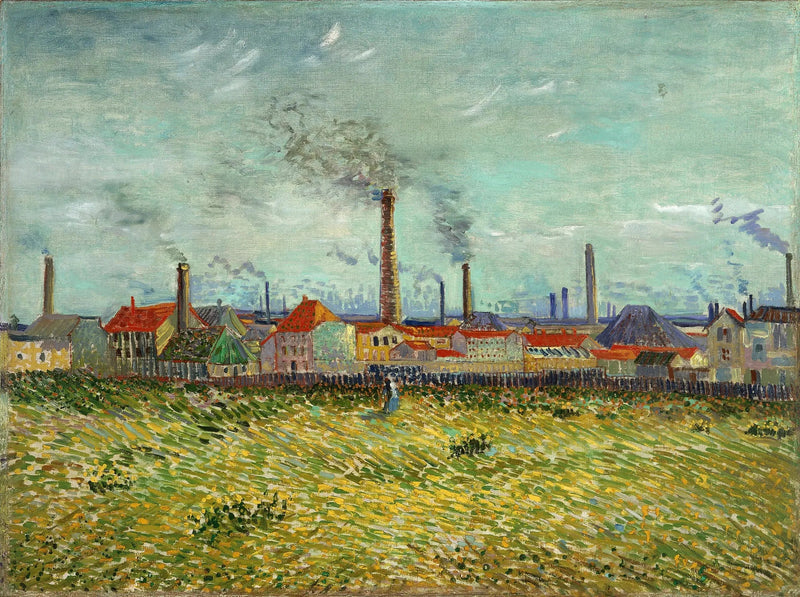 Usines à Asnières - Vincent van Gogh