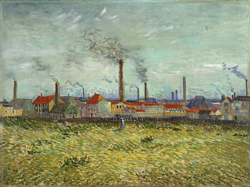 Usines à Clichy vues depuis Asnières, F317 – Van Gogh