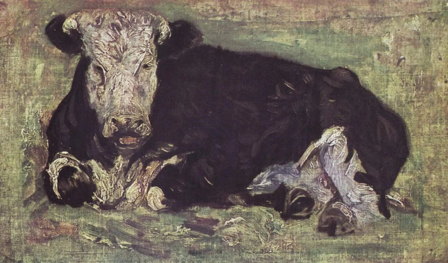 Vache couchée, F1b – Vincent van Gogh