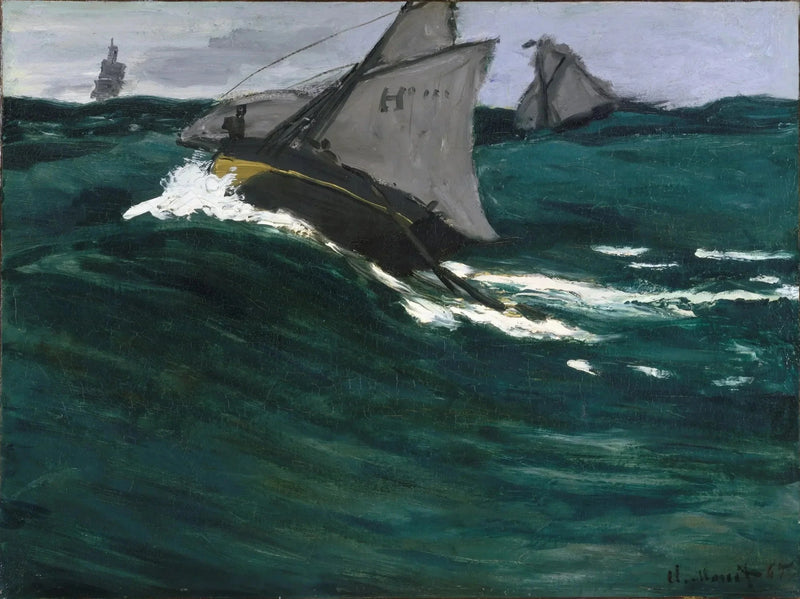 La Vague verte W73 – Claude Monet