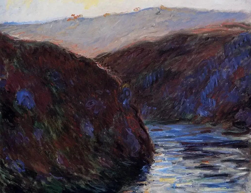 Vallée de la Creuse, effet du soir - Claude Monet