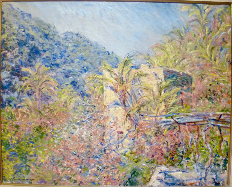 Vallée de Sasso. Effet de soleil - Claude Monet