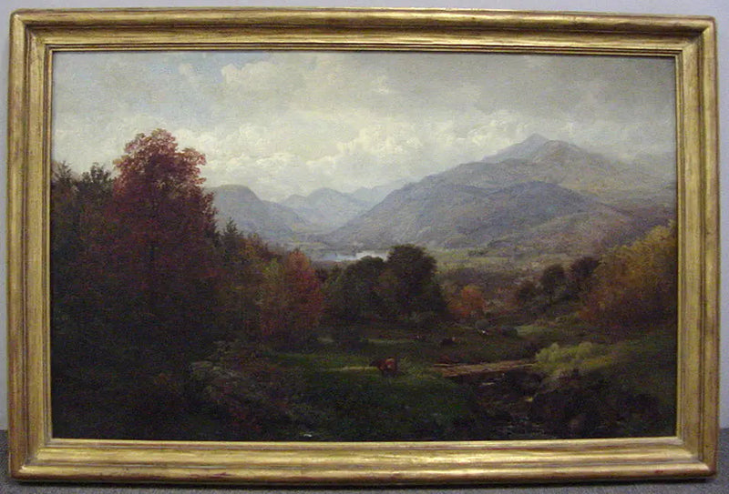 Vallée du Bouquet, montagnes Adirondack - William Trost Richards