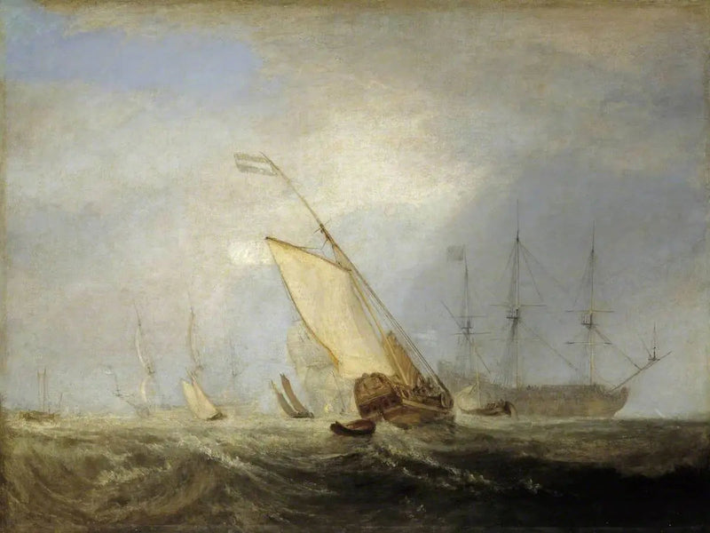 Van Tromp Returning after the Battle off the Dogger Bank - J. M. W. Turner