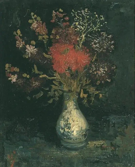 Vase avec des fleurs – Vincent van Gogh