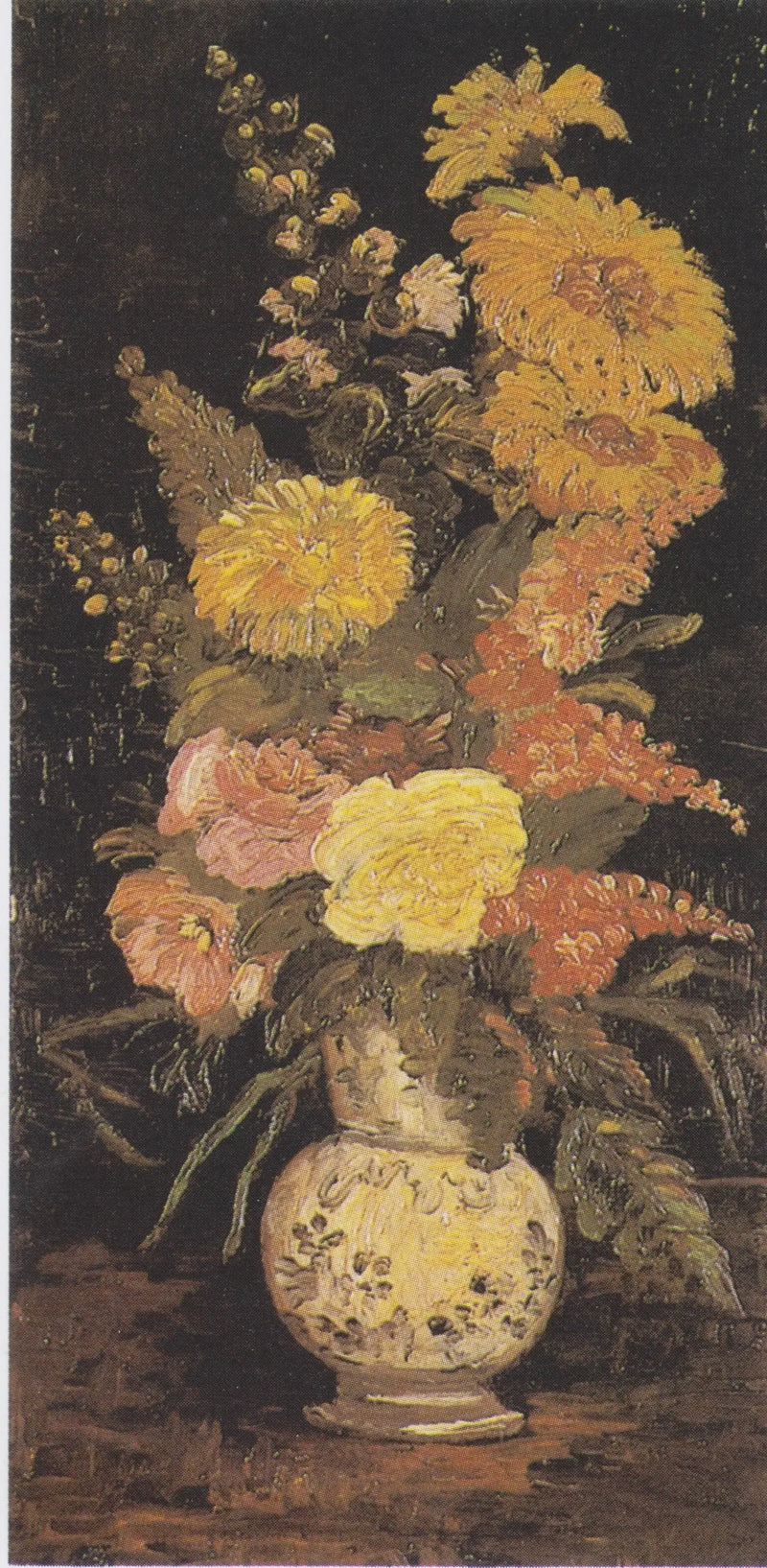 Vase avec des fleurs - Vincent van Gogh