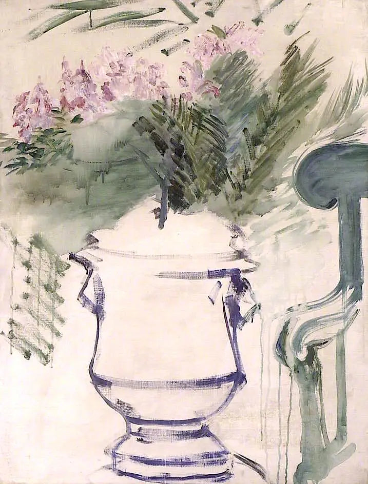 Vase de jardin - Édouard Manet