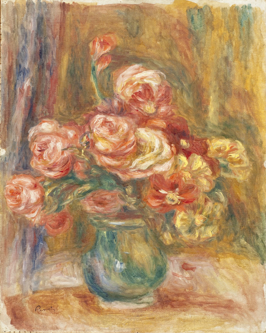 Vase de roses, vers 1890–1900 – Pierre-Auguste Renoir