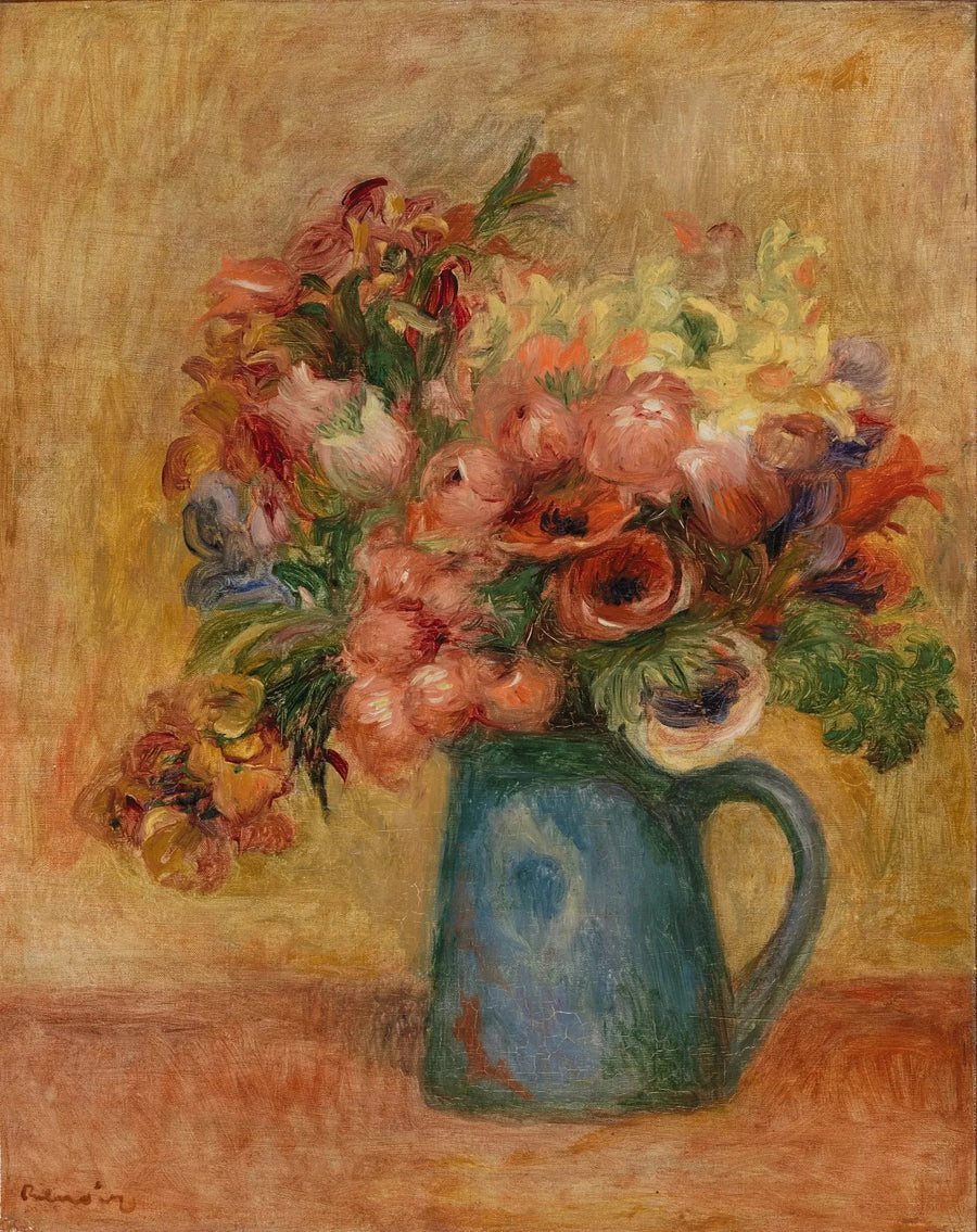 Vase de fleurs, vers 1889 – Pierre-Auguste Renoir