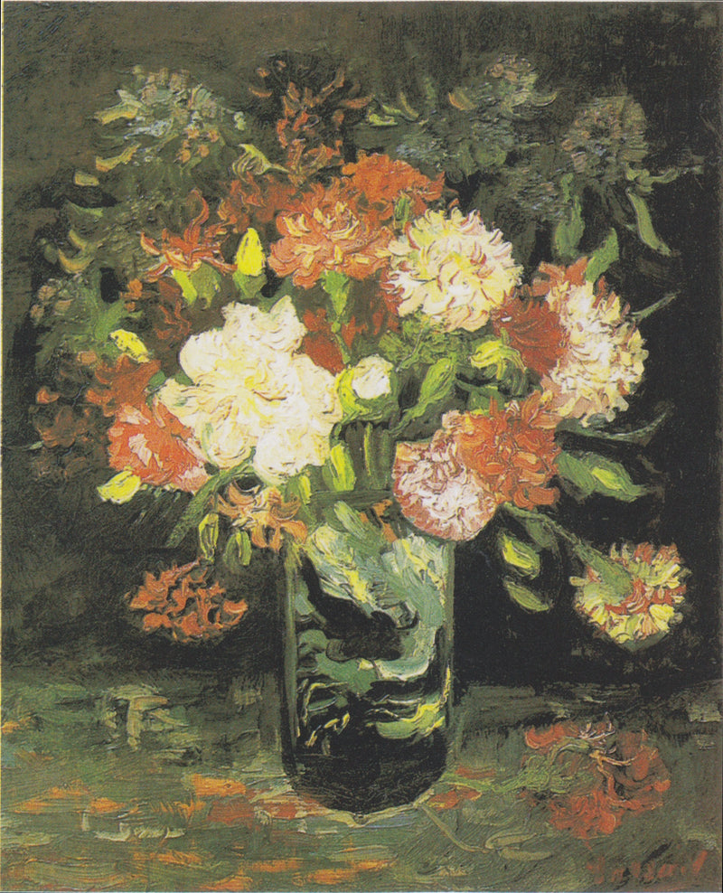 Vase avec œillets, F245 – Van Gogh