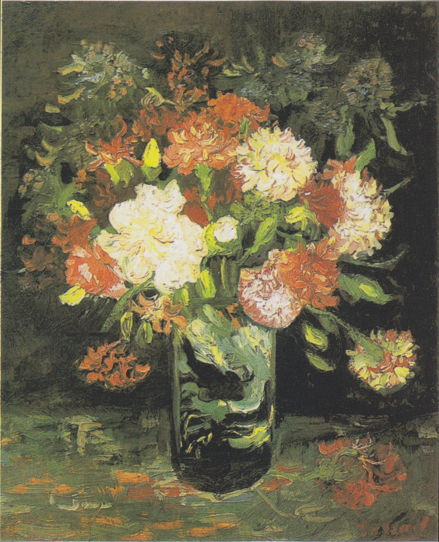 Vase avec œillets, F245 – Van Gogh