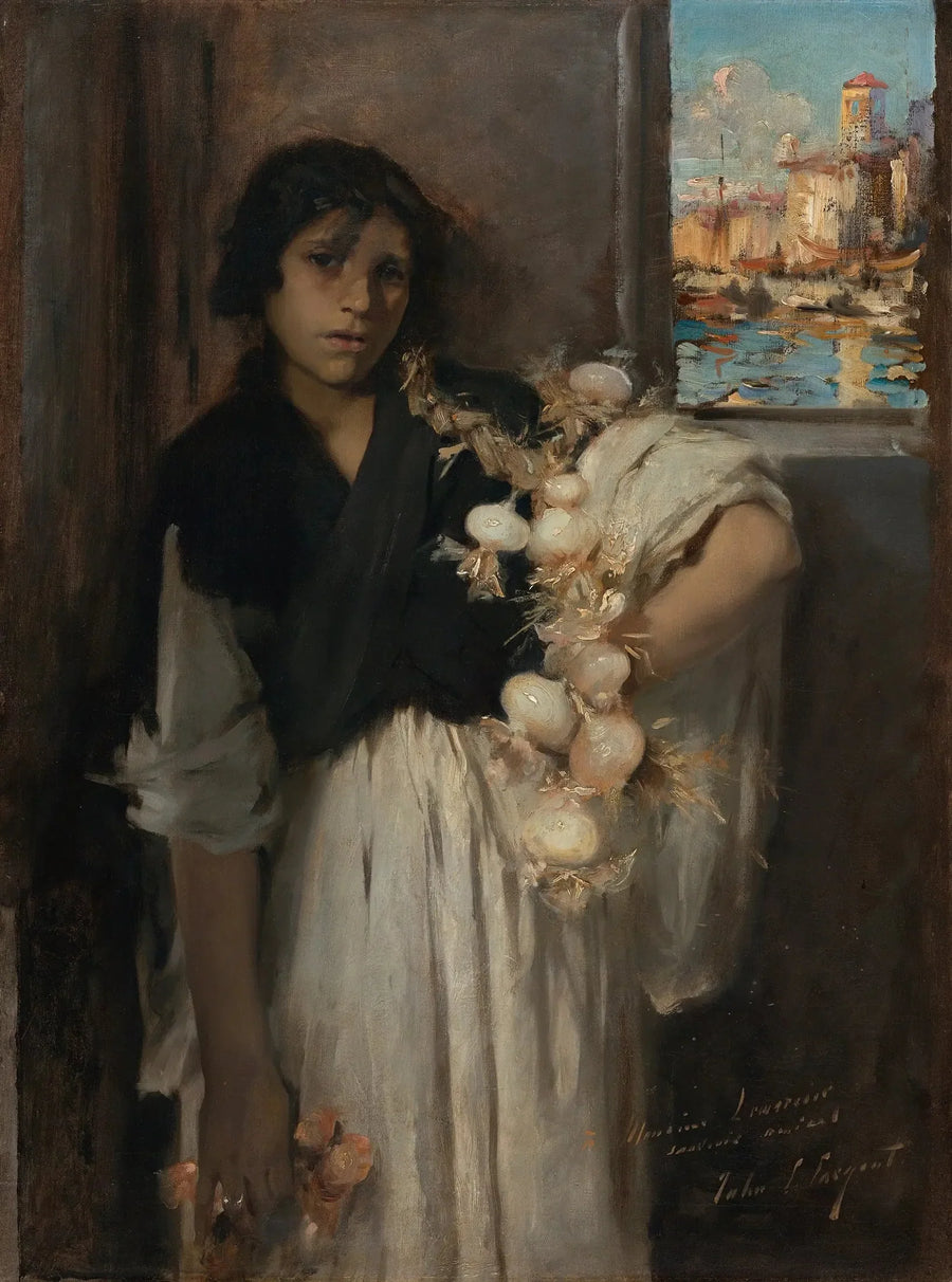 Vendeur d'oignons vénitien - John Singer Sargent