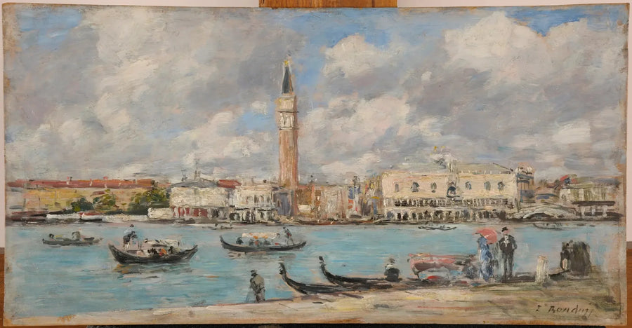 Venise. San Giorgio - Eugène Boudin