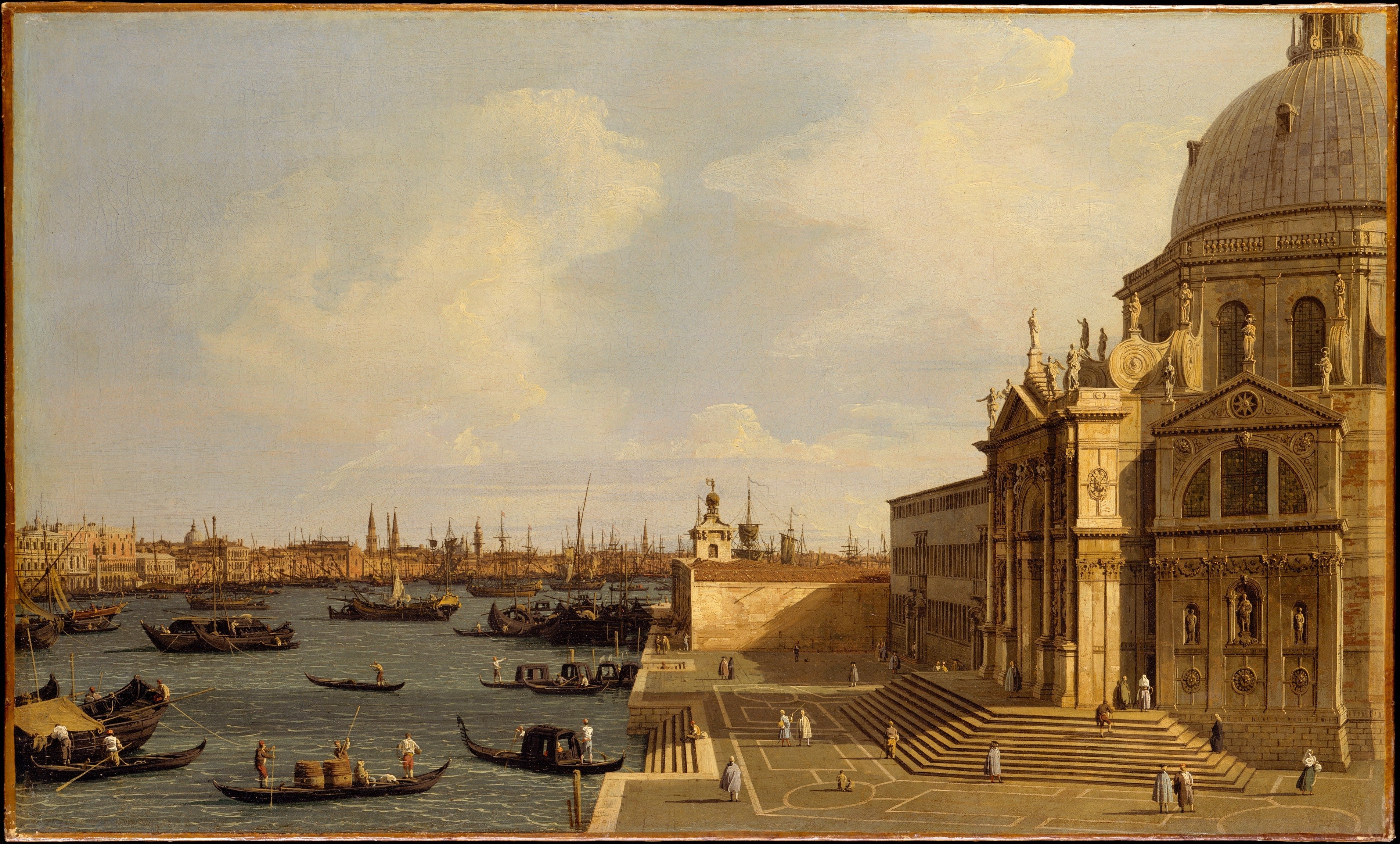 Venise : Santa Maria della Salute - Canaletto