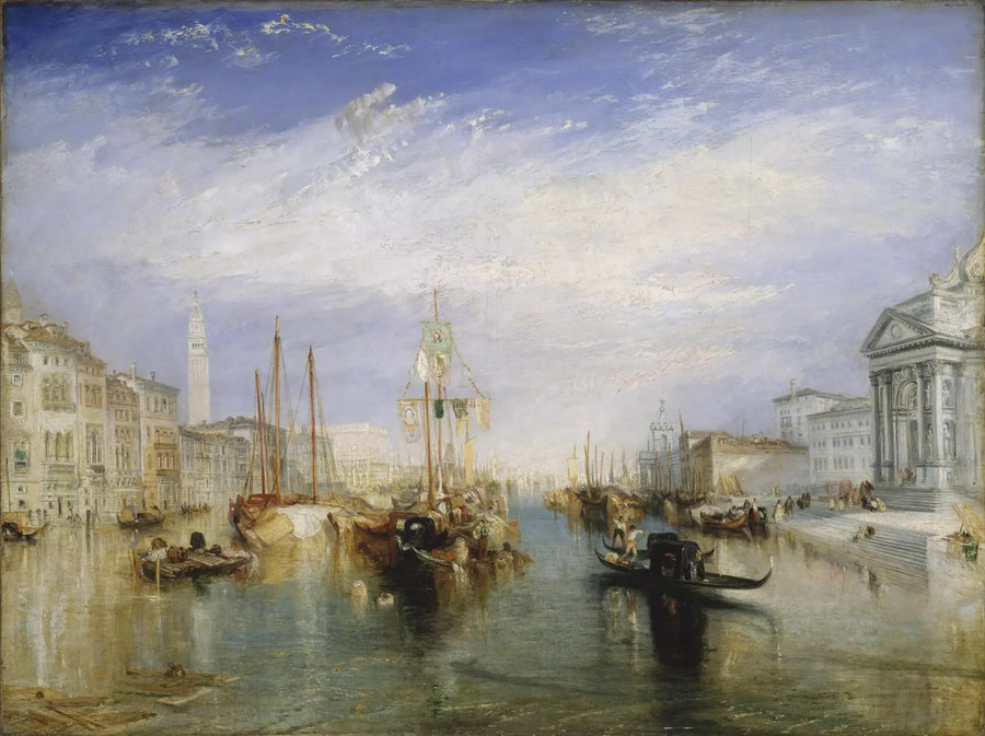 Venise, vue du porche de la Madonna della Salute - J. M. W. Turner