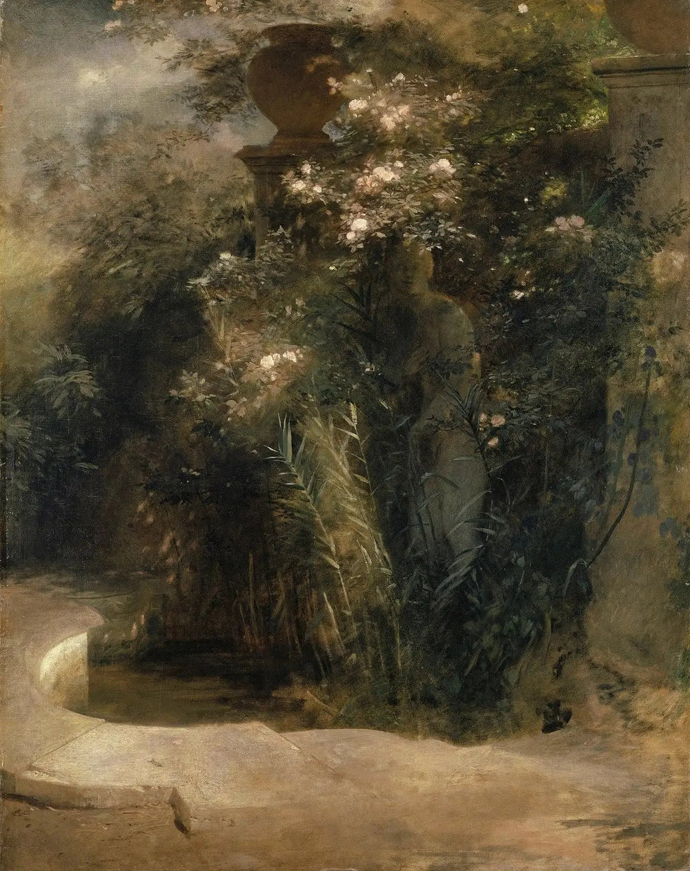Vénus abandonnée - Arnold Böcklin image 1 reproduction réalisée par Alpha Reproduction