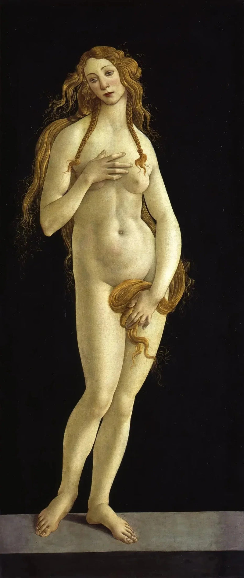 Vénus, vers 1490 – Botticelli et atelier, Galleria Sabauda