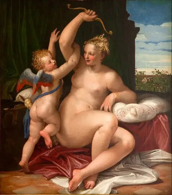Vénus désarmant Cupidon - Paul Véronèse