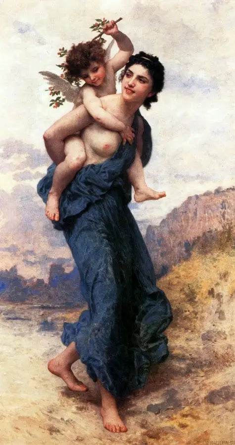 Vénus et Cupidon. - Bouguereau