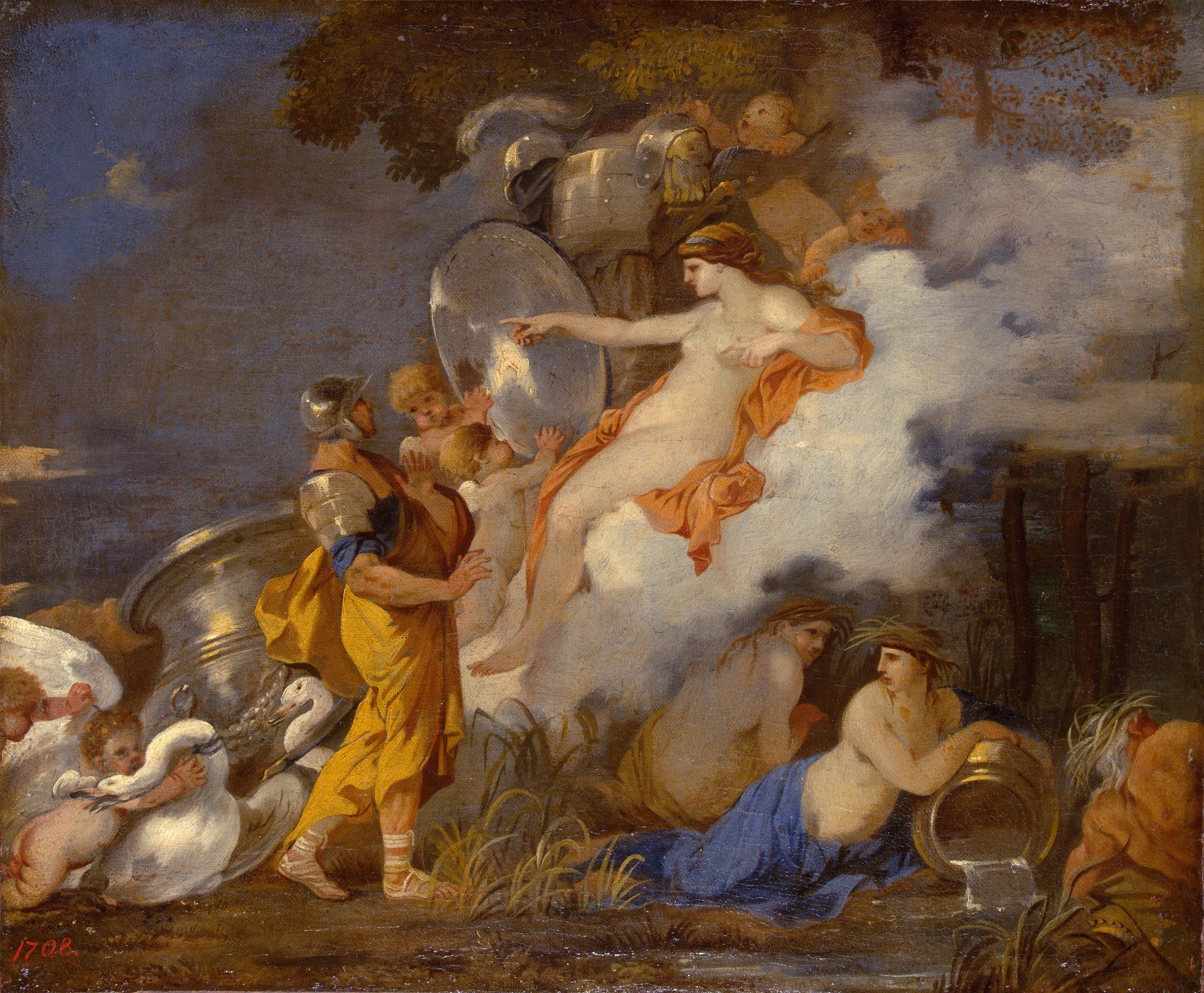 Vénus et Énée - Sébastien Bourdon