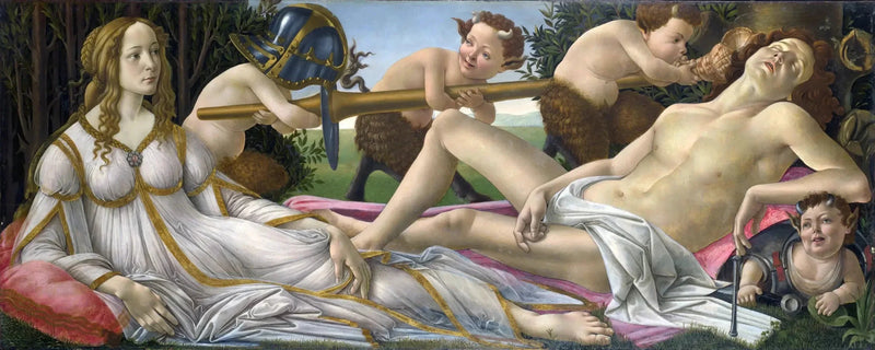 Vénus et Mars, vers 1485 – Sandro Botticelli