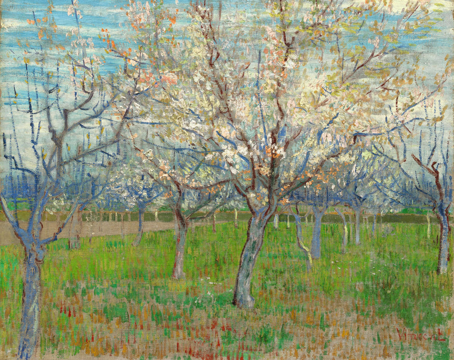 Le Verger rose, F555 – Vincent van Gogh