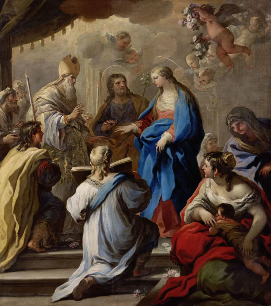 Vermählung Mariae - Luca Giordano