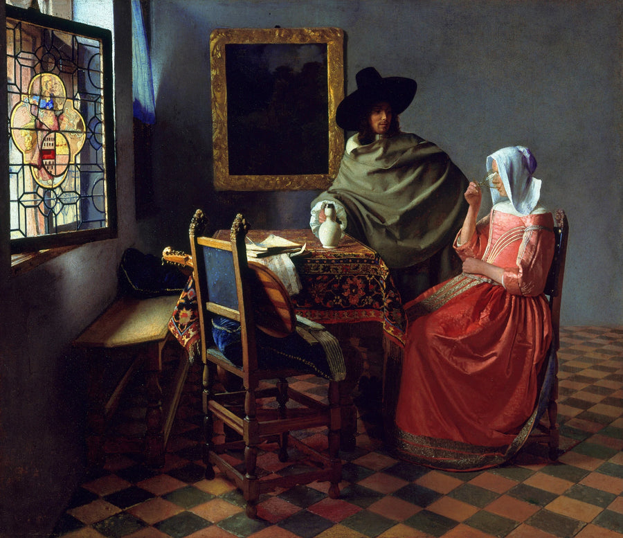 Le Verre de vin, vers 1658-1660 – Johannes Vermeer