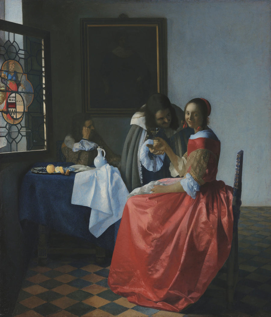 La Jeune Fille au verre de vin, vers 1659-1660 – Vermeer