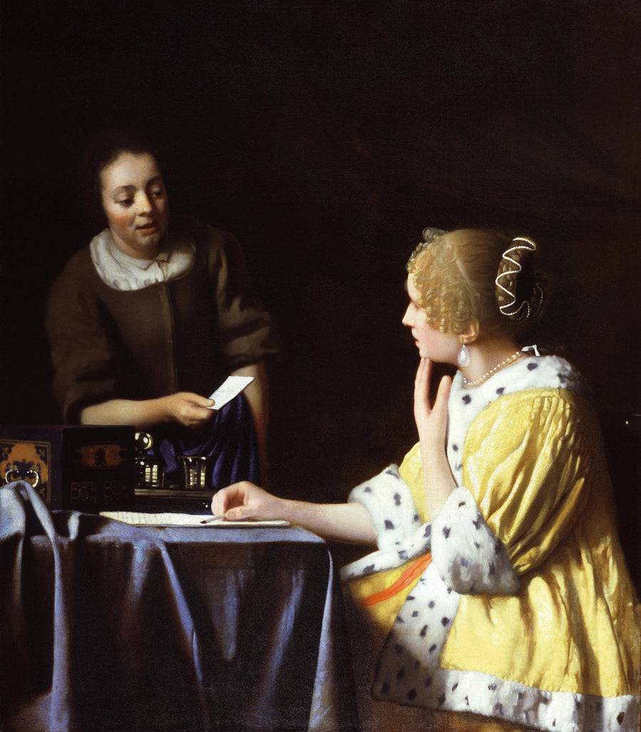 La Maîtresse et la Servante, vers 1664-1667 – Vermeer