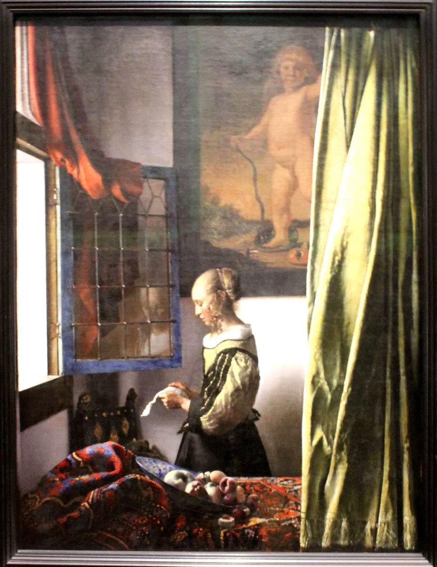 La Liseuse à la fenêtre, vers 1657-1659 – Johannes Vermeer