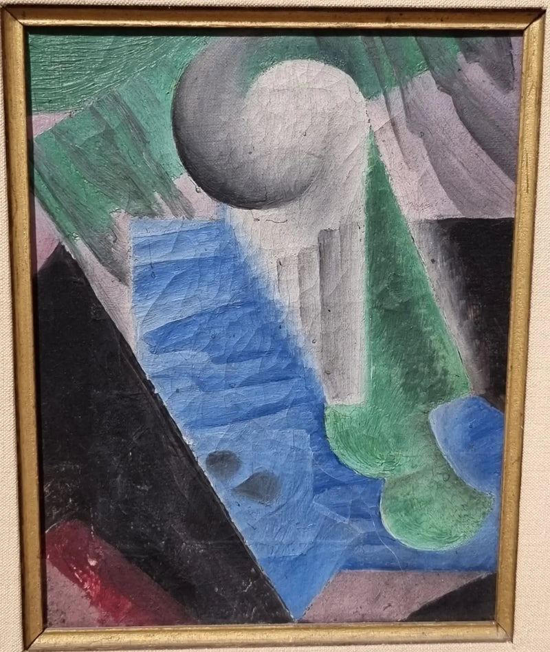 Verre de bière et carte à jouer - Juan Gris