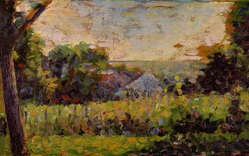 Vers le bourg - Georges Seurat