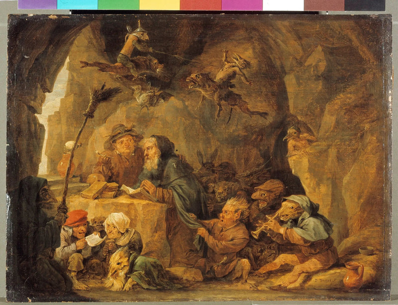 Verzoeking van Antonius abt - David Teniers le Jeune