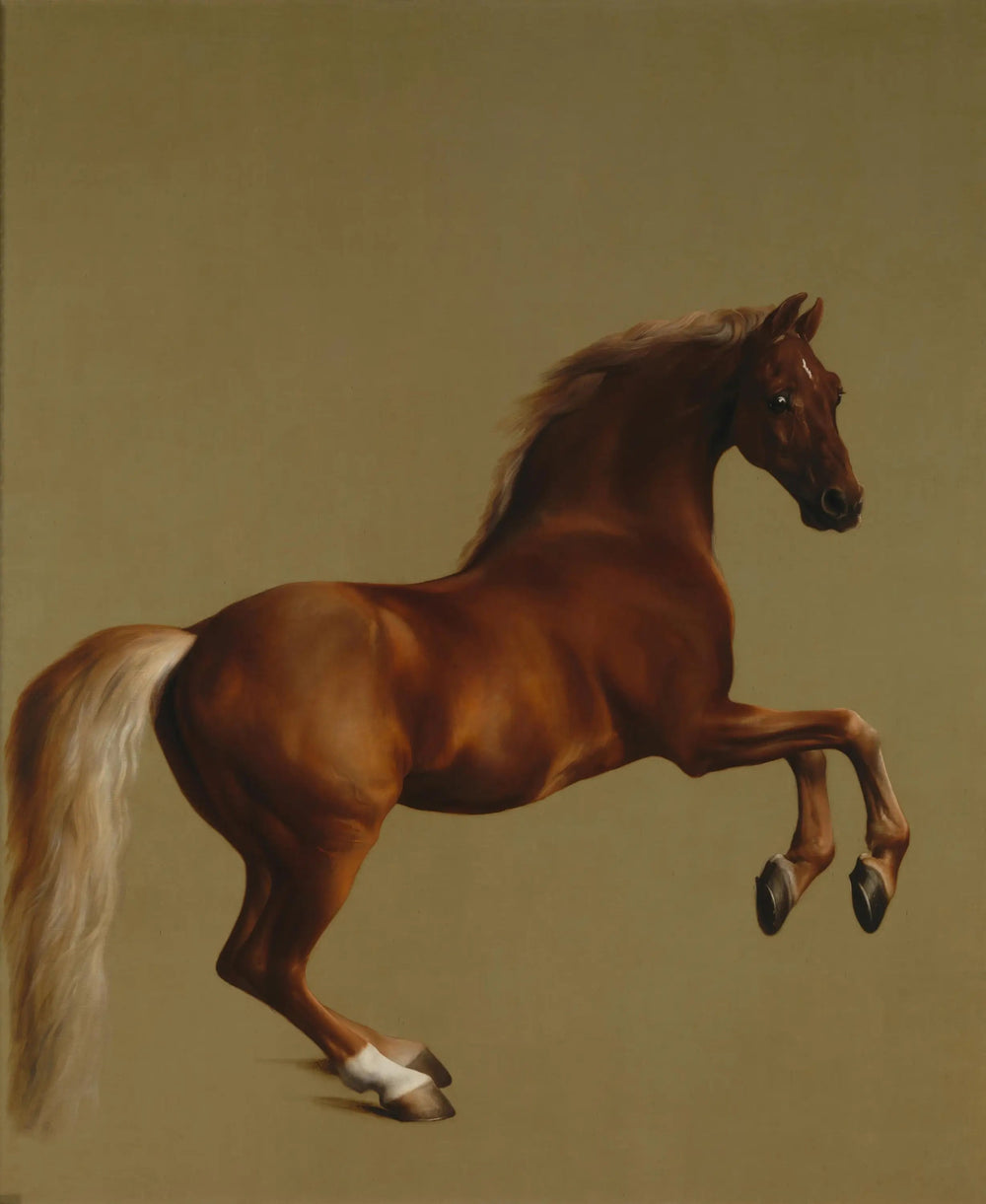 Veste sifflante - George Stubbs image 1 tableau peint à l’huile sur toile