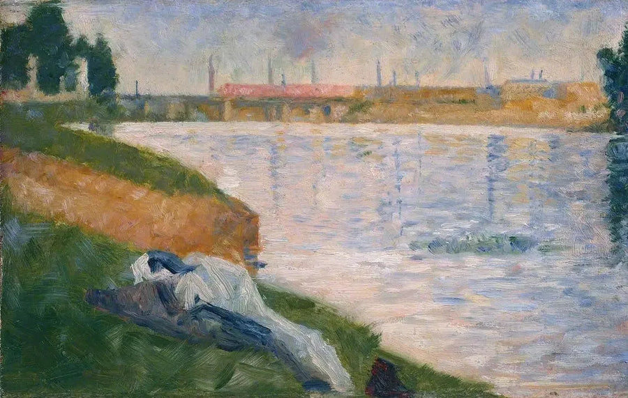 Vêtements sur l'herbe - Georges Seurat