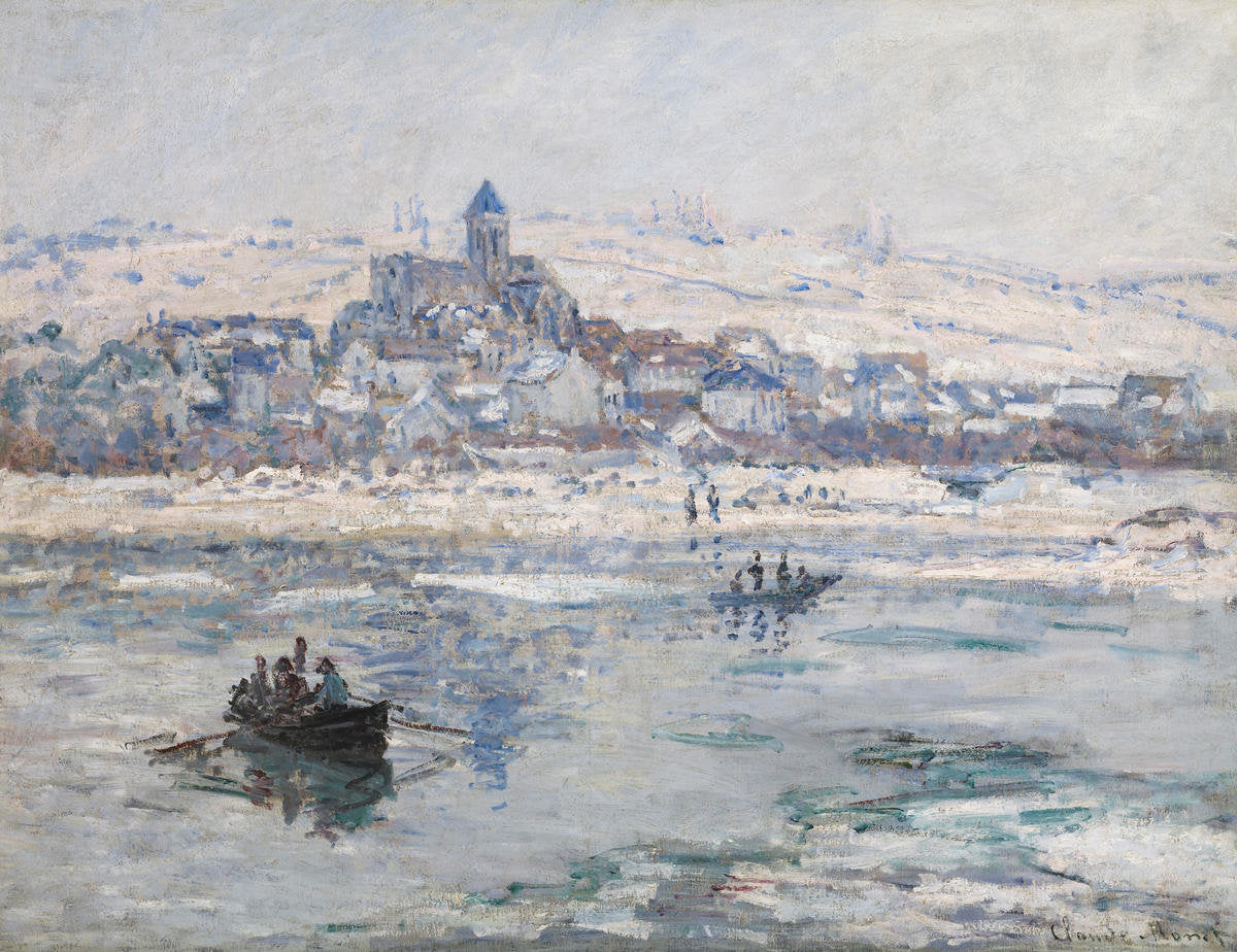Vétheuil en hiver - Claude Monet