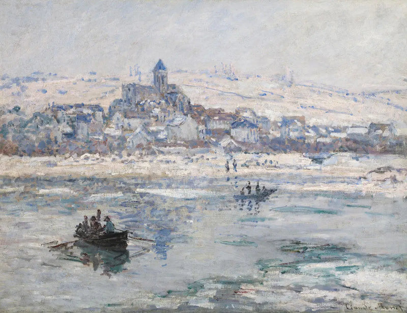 Vétheuil en hiver - Claude Monet