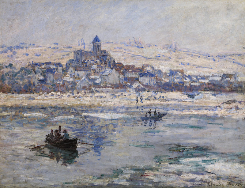 Vétheuil en hiver W507 – Claude Monet