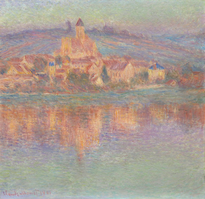 Vétheuil, effet du soir – Claude Monet
